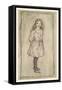 Alice Herself-Arthur Rackham-Framed Stretched Canvas