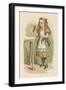 Alice Holds the Bottle Which Says "Drink Me" on the Label-John Tenniel-Framed Photographic Print