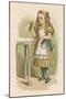 Alice Holds the Bottle Which Says "Drink Me" on the Label-John Tenniel-Mounted Photographic Print