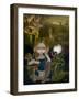 Alice in a Bosch Landscape-Jasmine Becket-Griffith-Framed Art Print