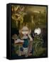 Alice in a Bosch Landscape-Jasmine Becket-Griffith-Framed Stretched Canvas