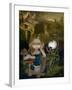 Alice in a Bosch Landscape-Jasmine Becket-Griffith-Framed Art Print