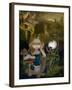 Alice in a Bosch Landscape-Jasmine Becket-Griffith-Framed Art Print