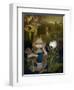 Alice in a Bosch Landscape-Jasmine Becket-Griffith-Framed Art Print