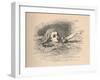 'Alice in a sea of tears', 1889-John Tenniel-Framed Giclee Print