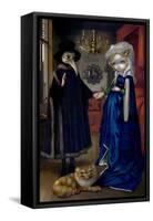 Alice in a Van Eyck Portrait-Jasmine Becket-Griffith-Framed Stretched Canvas