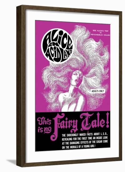 Alice in Acidland-null-Framed Art Print