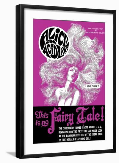 Alice in Acidland-null-Framed Art Print