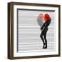 Alice In Mirror-NaxArt-Framed Art Print