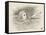 Alice in the Pool of Tears-John Tenniel-Framed Stretched Canvas