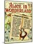 Alice in Wonderland, 1933-null-Mounted Art Print