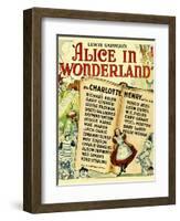 Alice in Wonderland, 1933-null-Framed Art Print