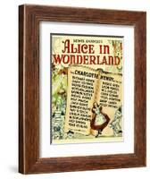 Alice in Wonderland, 1933-null-Framed Art Print