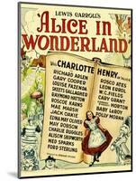 Alice in Wonderland, 1933-null-Mounted Art Print