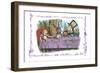 Alice in Wonderland: A Mad Tea Party-John Tenniel-Framed Premium Giclee Print