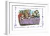 Alice in Wonderland: A Mad Tea Party-John Tenniel-Framed Premium Giclee Print