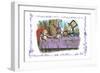 Alice in Wonderland: A Mad Tea Party-John Tenniel-Framed Art Print