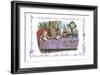 Alice in Wonderland: A Mad Tea Party-John Tenniel-Framed Art Print