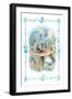 Alice in Wonderland: Advice from a Caterpillar-John Tenniel-Framed Art Print