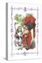 Alice in Wonderland: Alice and the Duchess-John Tenniel-Stretched Canvas