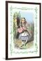 Alice in Wonderland: Alice and the Pig-Baby-John Tenniel-Framed Art Print