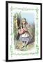 Alice in Wonderland: Alice and the Pig-Baby-John Tenniel-Framed Art Print