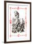 Alice in Wonderland: Alice Tips over the Jury Box-John Tenniel-Framed Art Print