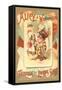 Alice in Wonderland and Through the Looking Glass-null-Framed Stretched Canvas