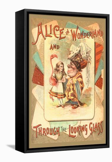 Alice in Wonderland and Through the Looking Glass-null-Framed Stretched Canvas