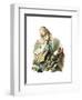 Alice in Wonderland by John Tenniel-Piddix-Framed Art Print