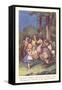 Alice in Wonderland, Caucus Race-null-Framed Stretched Canvas