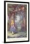 Alice in Wonderland, Cheshire Cat-null-Framed Art Print