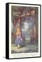 Alice in Wonderland, Cheshire Cat-null-Framed Stretched Canvas