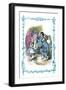 Alice in Wonderland: Dodo Gives Alice a Thimble-John Tenniel-Framed Art Print