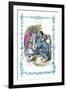 Alice in Wonderland: Dodo Gives Alice a Thimble-John Tenniel-Framed Art Print