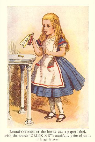 Alice in Wonderland, Drink Me