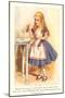 Alice in Wonderland, Drink Me-null-Mounted Art Print