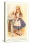 Alice in Wonderland, Drink Me-null-Stretched Canvas