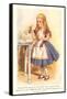 Alice in Wonderland, Drink Me-null-Framed Stretched Canvas