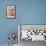 Alice in Wonderland, Duchess and Flamingo-null-Framed Stretched Canvas displayed on a wall