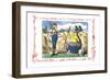 Alice in Wonderland: Father William and the Young Man-John Tenniel-Framed Art Print