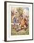 Alice in Wonderland, Father William-null-Framed Art Print