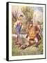 Alice in Wonderland, Father William-null-Framed Stretched Canvas