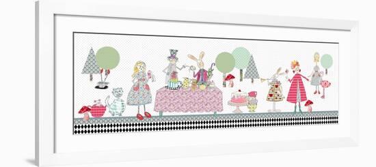 Alice in Wonderland - Full Composition-Effie Zafiropoulou-Framed Giclee Print