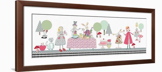 Alice in Wonderland - Full Composition-Effie Zafiropoulou-Framed Giclee Print