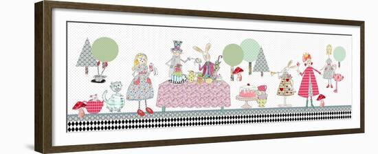 Alice in Wonderland - Full Composition-Effie Zafiropoulou-Framed Giclee Print
