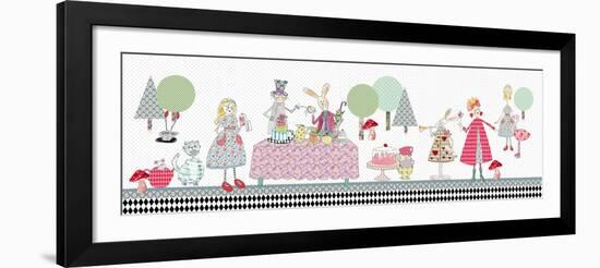 Alice in Wonderland - Full Composition-Effie Zafiropoulou-Framed Giclee Print