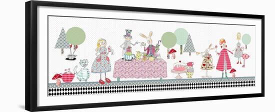 Alice in Wonderland - Full Composition-Effie Zafiropoulou-Framed Giclee Print