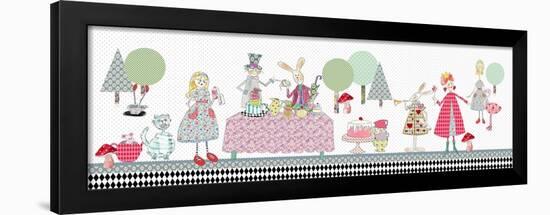 Alice in Wonderland - Full Composition-Effie Zafiropoulou-Framed Premium Giclee Print