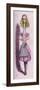 Alice in wonderland ( growing and growing) by Lewis Carroll-John Tenniel-Framed Giclee Print